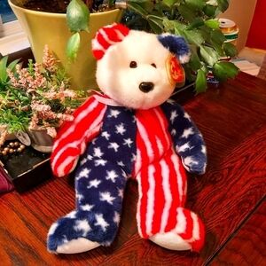 Beanie Baby-stars and stripes(1999)